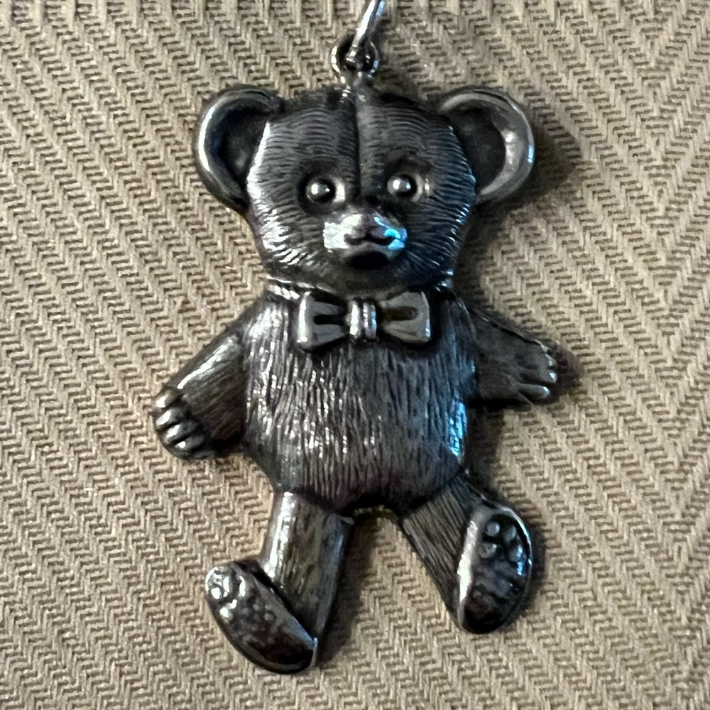Sterling Silver Teddy Bear